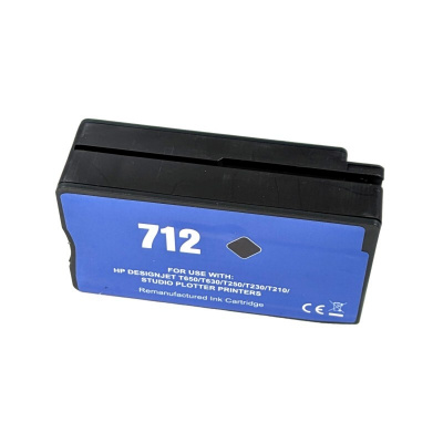 Kompatibilní cartridge pro HP 712 3ED71A černá (black)