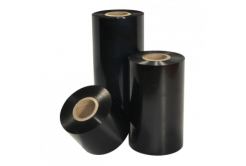 Thermal transfer ribbons, Zebra, 1600, wax, 220 mm, 450 m, Out, Black