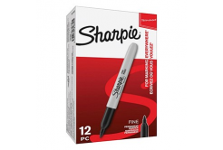 Sharpie S0810930, popisovač Fine, černý, 12ks, 0.9mm, permanentní