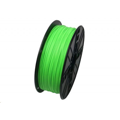 GEMBIRD 3D filament, ABS, 1,75mm, 1000g, 3DP-ABS1.75-01-FG,  fluorescentní, zelená
