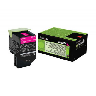 Lexmark 70C2XME purpurový (magenta) originální toner