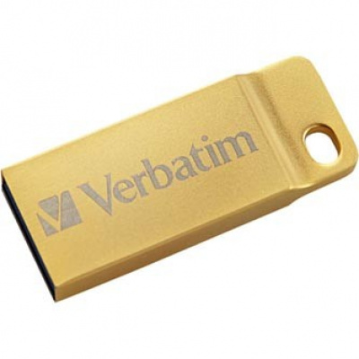 Verbatim USB flash disk, USB 3.0, 16GB, Metal Executive, Store N Go, zlatý, 99104, USB A