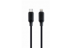 Kabel CABLEXPERT CC-USB2-CM8PM-1.5M USB 2.0 Type-C na Ligtning (CM/8pinM), 1,5m, datový, černý