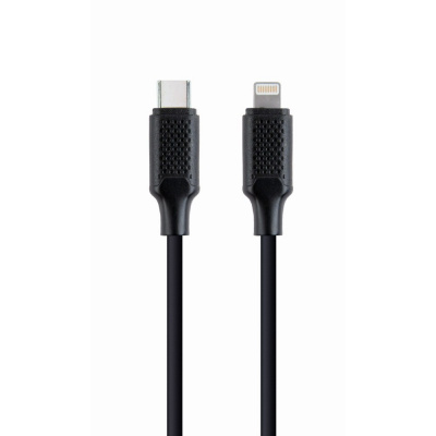 Kabel CABLEXPERT CC-USB2-CM8PM-1.5M USB 2.0 Type-C na Ligtning (CM/8pinM), 1,5m, datový, černý