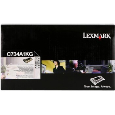 Lexmark C734A1KG černý (black) originální toner