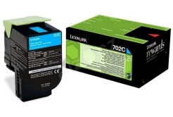 Lexmark 70C20C0 azurový (cyan) originální toner