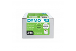 Dymo S0722390 papírové štítky 89mm x 36mm, bílé, velké, 24 x 260 ks