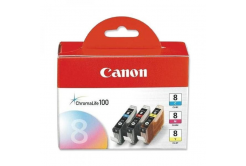 Canon CLI-8 0621B029 CMY sada originální cartridge