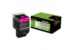 Lexmark 80C2XME purpurový (magenta) originální toner