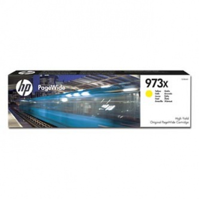 HP 973X F6T83AE, žlutá (yellow), originální cartridge