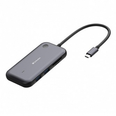 Bezdrátový adaptér USB-C s rozbočovačem WDA-01 hub 32146, černý, délka kabelu 15cm, Verbatim