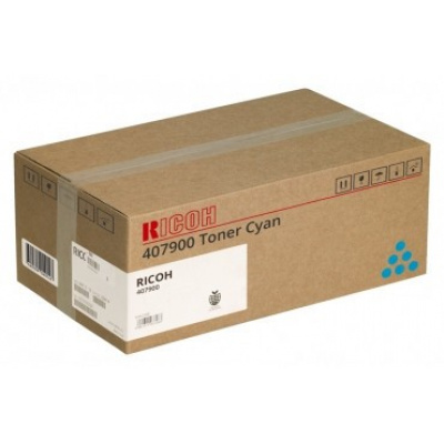 Ricoh 407900 azurový (cyan) originální toner