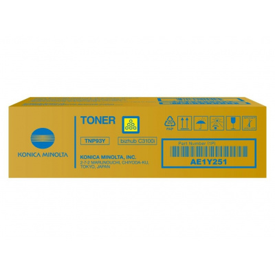 Konica Minolta TNP-93Y AE1Y251 žlutý (yellow) originální toner