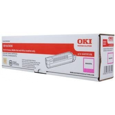 OKI 44059106 purpurový (magenta) originální toner