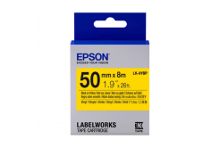 Epson LabelWorks LK-9YBVN C53S659004 50mm x 7m, černý tisk / žlutý podklad, vinylová, originální páska