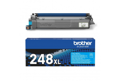 Brother TN248XLC azurový (cyan) originální toner