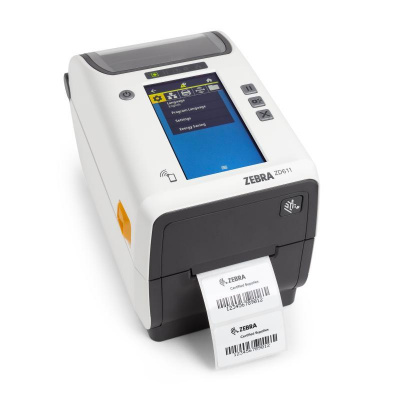 Zebra ZD611 Healthcare ZD6AH22-T0EE00EZ TT, 8 dots/mm (203 dpi), tiskárna štítků, USB, BT (BLE), Ethernet, EPLII, ZPLII, kit (USB), white (nástupce GC420t)