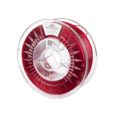 Spectrum 80050 3D filament, Premium PET-G, 1,75mm, 1000g, transparent red