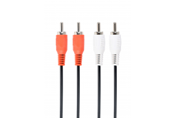 Kabel CABLEXPERT CCA-2R2R-6 přípojný 2xcinch/2xcinch, 1,8m audio