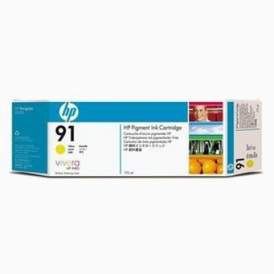 HP 91 C9469A žlutá (yellow) originální cartridge