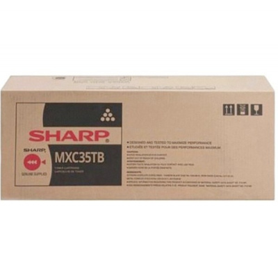 Sharp MX-C35TB černý (black) originální toner