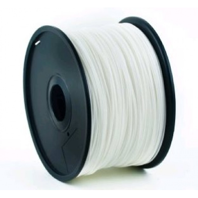 GEMBIRD 3D filament, PLA, 1,75mm, 1000g, 3DP-PLA1.75-01-W,  bílá