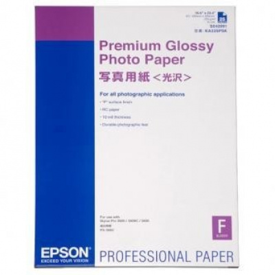 Epson S042091 Premium Glossy Photo Paper, foto papír, lesklý, bílý, Stylus Photo 890, 895, 1270, 2100, 