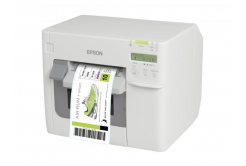 Epson ColorWorks C3500 C31CD54012CD, barevná tiskárna štítků, cutter, disp., USB, Ethernet, NiceLabel, white