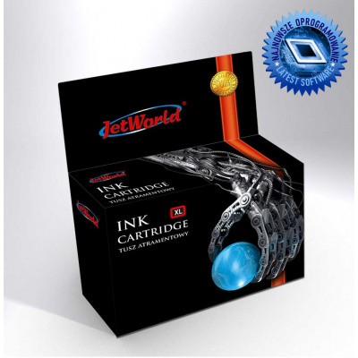 Ink Cartridge JetWorld  Cyan HP 953XL remanufactured F6U16AE (indicates the ink level) (anti upgrade) 