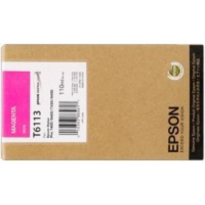 Epson T612300 purpurová (magenta) originální cartridge