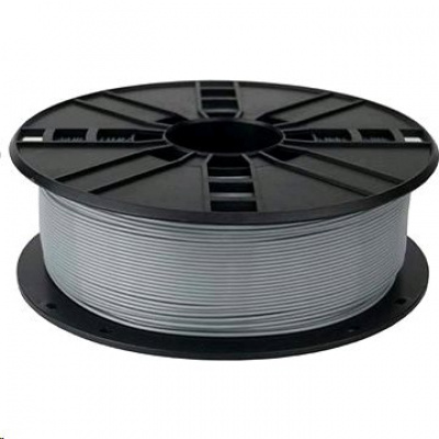 GEMBIRD 3D filament, PLA, 1,75mm, 1000g, 3DP-PLA1.75-01-S,  stříbrná