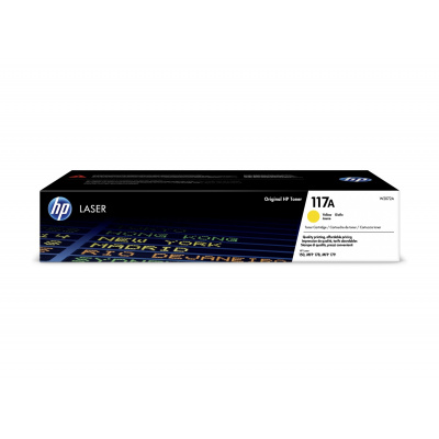 HP 117A W2072A žlutý (yellow) originální toner