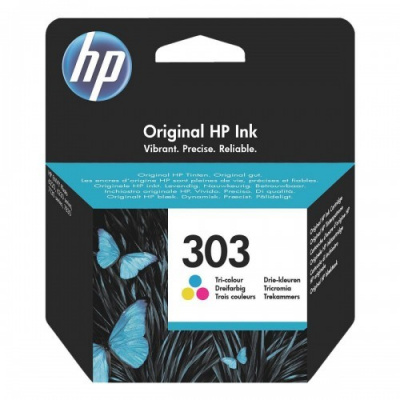 HP 303 T6N01AE barevná (color) originální cartridge