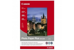 Canon 1686B032 Photo Paper Plus Semi-Glossy, foto papír, pololesklý, saténový, bílý, A3+, 260 g/m2, 20