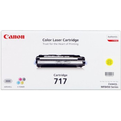 Canon CRG-717 2575B002 žlutý (yellow) originální toner