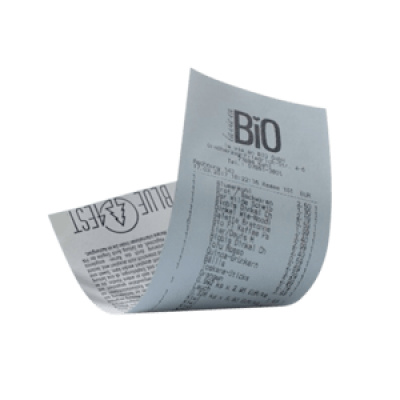 Receipt rolls Blue4est, Receipt roll, thermal paper, 57mm, rolls/box 50 rolls/box