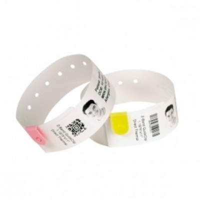 Zebra 10015357K Z-Band UltraSoft, Paediatric, bílá