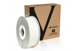 VERBATIM 3D Printer Filament ABS 1.75mm, 404m, 1kg white