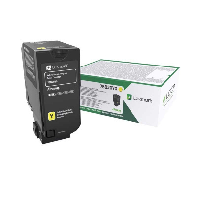 Lexmark 75B20Y0 žlutý (yellow) originální toner