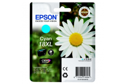 Epson T18124022, T181240, 18XL azurová (cyan) originální cartridge