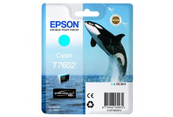 Epson T7602 C13T76024010 azurová (cyan) originální cartridge