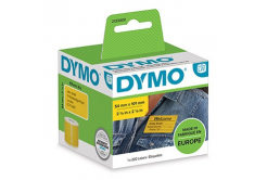 Dymo papírové štítky 101mm x 54mm, žluté, pro přepravu, 220 ks, 2133400