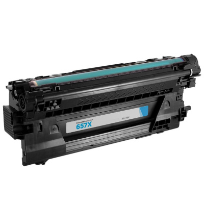 Kompatibilní toner s HP 657X CF471X azurový (cyan) 