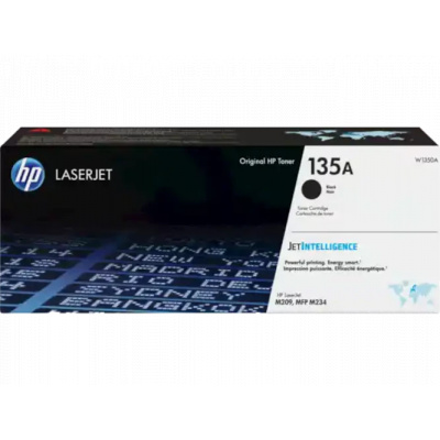 HP originální toner black W1350A, black, 1100str. - VÝPRODEJ, rozbalené zboží