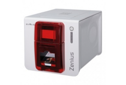 Evolis Zenius Classic ZN1U0000RS, single sided, 12 dots/mm (300 dpi), USB, red