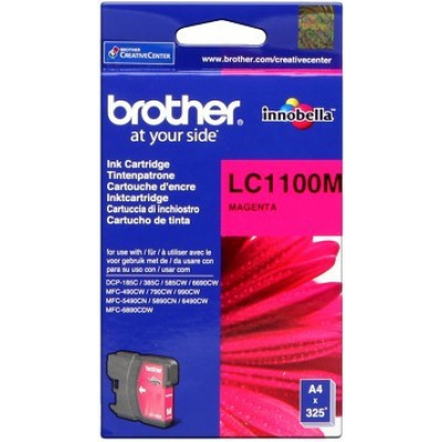 Brother LC-1100M purpurová (magenta) originální cartridge