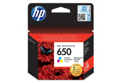 HP 650 CZ102AE barevná originální cartridge