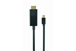 Kabel CABLEXPERT CC-mDP-HDMI-6 miniDisplayPort na HDMI, 4K,  M/M, 1,8m