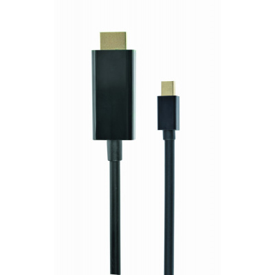 Kabel CABLEXPERT CC-mDP-HDMI-6 miniDisplayPort na HDMI, 4K,  M/M, 1,8m