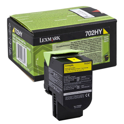 Lexmark 70C2HYE žlutý (yellow) originální toner